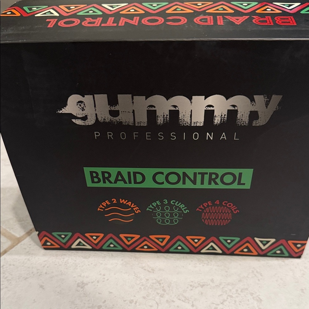 Braid Control Huge Hold Shining Gel kit- Black - Picture 3 of 5